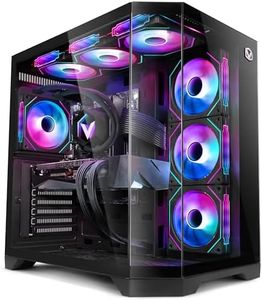 Vibox Gaming PC • AMD Ryzen 7 9800X3D 8-Core • Nvidia RTX 5080 16GB • 32GB RAM • 1TB NVMe SSD • Windows 11 • WiFi • Black