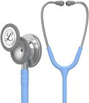 3M Littmann Classic III Monitoring Stethoscope, 5630, More Than 2X as Loud* and Weighs Less**, Stainless Steel Chestpiece, 27" Ceil Blue Tube