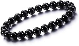 Jovivi Black Agate Onyx Stone Beads