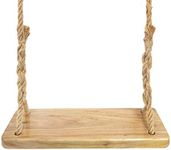 Aoneky Wooden Swing 23'' x 7'' with 3M Ropes - Adult Kids Tree Swing Set for Backyard Garden, Outdoor, Beach