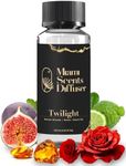 Twilight Black Velvet Scent Inspired by Edition Dubai Hotel 4 Fl -120 ml Essential Oils for Home Office Diffuser Luxury Fragance Refill Aromatherapy Fresh Blend of Blonde Wood Rose Ocean and Black Fig