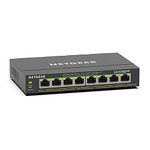 NETGEAR PoE Switch 8 Port Gigabit Ethernet Plus Network Switch (GS308EPP) - with 8 x PoE+ @ 123W, Desktop or Wall Mount