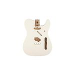 Fender Accessories 998006705 Telecaster Body with Alder Vintage Bridge Mount, Olympic White