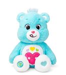 Care Bears | Always Here Bear 35cm Medium Plush | Eco Friendly, Collectable Cute Plush Toy, Cuddly Toys for Children, Cute Teddies Suitable for Girls and Boys Ages 4+ | Basic Fun 22623