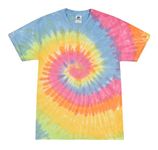 Colortone Tie Dye T-Shirts for Women and Men, Eternity, 3XL