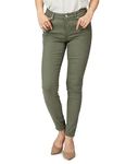 Amazon Essentials Women's Skinny Jean, Light Olive, 10