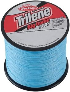 Berkley Trilene Big Game Braided Fishing Line, 80lb, 330 yd, Ocean Blue, 1 Ct