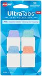 Avery Mini Ultra Tabs, 1" x 1.5", Pastel Sparkle Shimmer Designs, 32 Repositionable Page Tabs (74149)