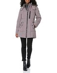 Nautica Women's Heavyweight Puffer Jacket with Faux Fur Lined Hood Down Alternative Coat, Vintage Clay, XS