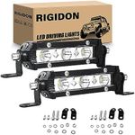 RIGIDON 2PCS 15W LED Light Bar 4Inc