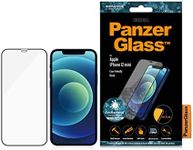 PanzerGlass Protective Glass suitable for Apple iPhone 12 Mini, Case Friendly - Crystal Clear Shatter-Proof Protection for Apple iPhone Screen