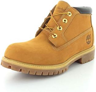 Timberland Men's Icon Waterproof Chukka Boot, Wheat Nubuck, US 10