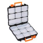 MIXPOWER 16 Detachable Sections 14-inch Toolbox, Removable Tool Box, Double side, Excellent Box for Storing Screws Nuts,Bolts and Small Tools