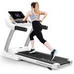 Let's Play® Automatic Auto Incline Treadmill for Home Foldable Use 6HP Peak AC Motor I 14.8 Km Max Speed,Heart Rate Sensor, User Weight Max 140KG [5 Years Motor I 1 Year on Treadmill Warranty]