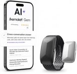 Memoket Gem Wearable AI Voice Recorder, Transcribe & Summarize, Wristband