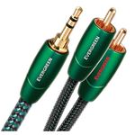 AudioQuest Evergreen Stereo Connection Cable with 3.5 mm Jack and 2 Outputs RCA (J2P) 1.5 m