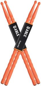 Drum Sticks 5a 2 Pack Orange Carbon Fiber Drumsticks