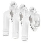 Angoily 3pcs Air Conditioner Drain Kit Aire Acondicionado Window Ac Dehumidifier Drain Hose Ac Drain Hose Connector Washing Machine Pan Adaptor Rubber Stopper The Outdoor Unit White Pvc