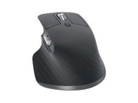 Logitech MX Master 3S - Wireless Performance Mouse with Ultra-Fast Scrolling, Ergonomic, 8K DPI, Glass Tracking, Silent Clicks, USB-C, Bluetooth, Windows, Linux, Chrome - Dark Gray