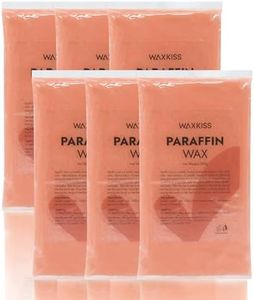 Paraffin Wax for Hands and Feet, 6 pack Paraffin Wax Refill of Peach scent, Paraffin Wax Bath for Moisturizing