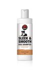 Mikki Sleek and Smooth Dog Shampoo, Low Foaming Formula, Easy Rinse, for Dry and Damaged Coats, 250 ml, Calming Coconut Fragrance