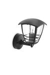 PHILIPS MyGarden Creek Outdoor Wall Light (Requires 1 X 60 W E27 Bulb), Black