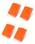 IPELY 4 Pack 100g Car Clay Bar Premium Grade, Orange Auto Detailing Magic Clay Bar Cleaner for Car Wash Car Detailing Clean Orange, IPELYClay4POrange