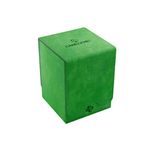 Gamegenic Squire 100-Card Convertible Deck Box, Green