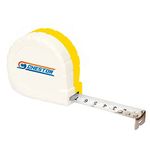 Cheston 5m/16ft Measuring Tape steel Blade Shock Absorbent Solid Accurate Easy Read with Fractions for Construction Contractor Carpenter Architect Woodworking Precision Tape