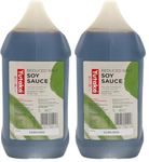 Yutaka Reduced Salt Soy Sauce 5L | Naturally Brewed Japanese Soy Sauce | 35% Less Salt | Gluten-Free & Vegan | Ideal for Stir-Fries, Sushi, Marinades, Dipping & Cooking | Bulk Catering Size