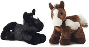 Aurora Paint Plush Horse & Beau Bla