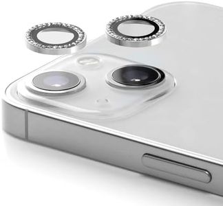 CASETiFY Camera Lens Gem [Easy Application] for iPhone 15/15 Plus - Silver