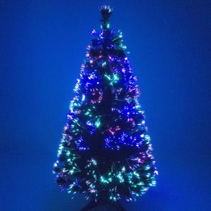 Christmas Centre 5ft Fibre Optic Christmas Tree – Pre-Lit Artificial