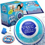 Ultimate Pool Ball Pro - Just Fill It with Water to Play Underwater Games - Dribble Off The Pool Floor & Pass Under Water for Endless Summer Fun (Blue)