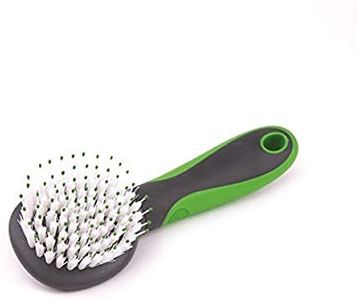 KAZOO Soft Puppy Grooming Brush, Green