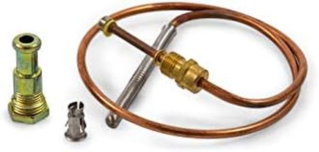 Camco Camper/RV 18-Inch Thermocouple Kit | Features Multi-Thread & Clip-On Positioning Adapters (09273)