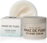 Hanz de Fuko Scheme Cream – Premium Men’s Hair Styling Cream – Medium Hold, Medium Shine – Certified Organic Ingredients, 2 oz.