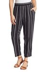 Jessica Simpson Ladies' Soft Printed Pant (Black and Off White, L (26))