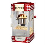 Cooks Professional Retro Popcorn Maker | Vintage Popcorn Machine with 1950s Diner Design | Hot Air Popcorn Maker for Parties, Weddings, Movie Nights | Powerful 310W One-touch Operation