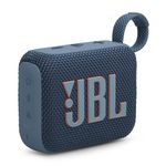 JBL GO 4 Ultra-Portable Bluetooth Speaker with Big JBL Pro Sound and Punchy Bass, PlaytimeBoost, Waterproof Design and 7-Hour Playtime, Blue