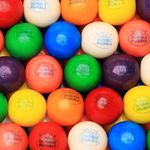 Gumballs for Gumball Machine - 1 Inch Large Gumballs - 15 Lb Large Gumballs Bulk Box - 850 Pcs Gumball Machine Refills - Bulk Gum Ball for Kids - Assorted Gum Refill