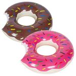 Wizme Inflatable Swimming Pool Floats Tube Swim Ring Donut Bite Swimming Tube/Ring Water Fun Beach Party Pool Toys Floaties for Adult and Kids Pack of 1