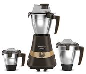 Havells Denso Heavy Duty 900 Watts 3 Jar Mixer Grinder | Ball Bearing Copper Motor | Large Break Resistant Alluminium Collar Jars with Flow Breaker | 2Yr Product & 5Yr Motor Manufacturer Warranty