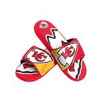 FOCO Men's NFL Team Logo Athletic Gel Sandal Slides