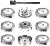 SH30 Replacement Heads for Philips Norelco Electric Shaver Series 1000, 2000, 3000 and S738 with Durable Sharp Blade, 9-pc Pack