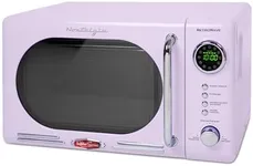 Nostalgia NRMO7LV6A Microwave Oven, 0.7 Cu. Ft, Lavender