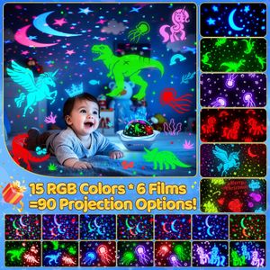 One Fire Star Projector Night Light – LED Galaxy Room Lamp