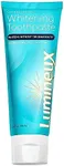 Lumineux Teeth Whitening Toothpaste - Peroxide Free, Enamel Safe for Sensitive Whiter Teeth Certified Non-Toxic, Fluoride Free, No Alcohol, Artificial Colors, SLS Free Dentist Formulated - 3.75 Oz