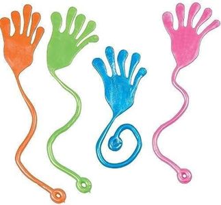 Tuko 20PCS Sticky Hands, Sticky Finger, Kids' Party Favor Sets， Fun Toys, Party Favors, Wacky Fun Stretchy Sticky Hands, Party Favors, Birthday Parties, Toys for Sensory Kids,20PCS