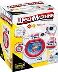 Idena 40469 Washing Machine for Children with Light and Sound Function, Front Loader with 4 Programmes and Rotating Washing Drum, Toy for Learning Practical Skills